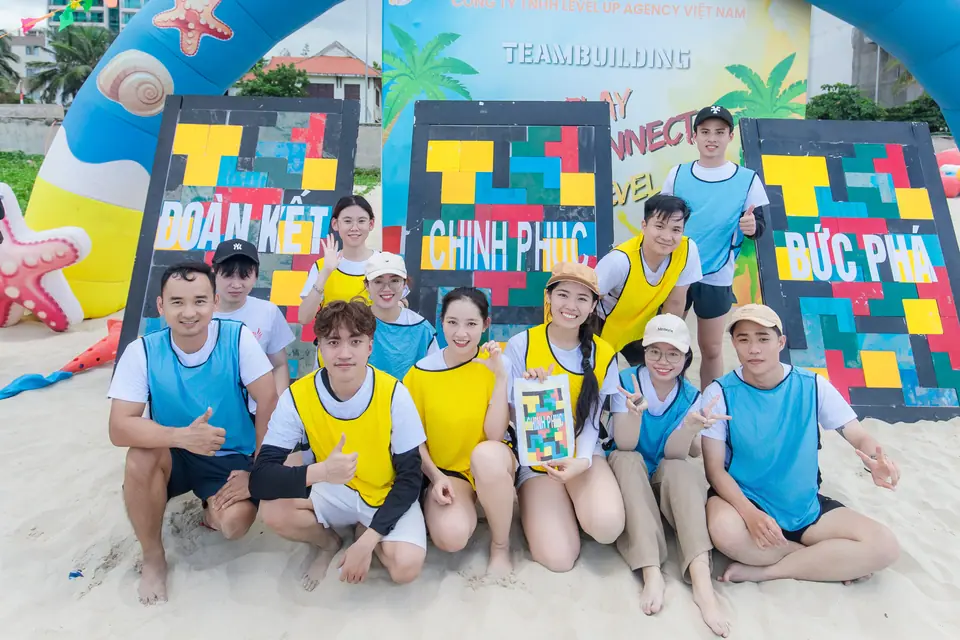 One squad after finishing the teambuilding course